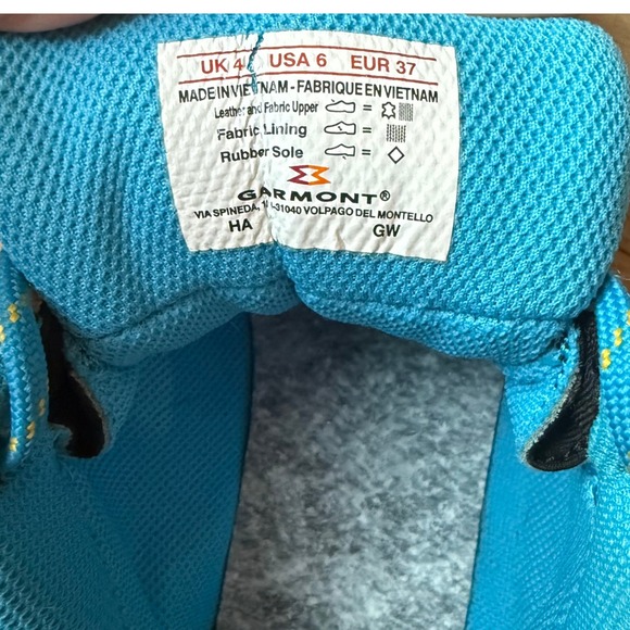 Garmont Dragontail Approach Hiking Shoes Boots Women's Size 6 - Picture 8 of 8